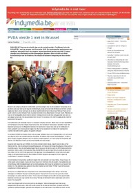 PVDA vierde 1 mei in Brussel